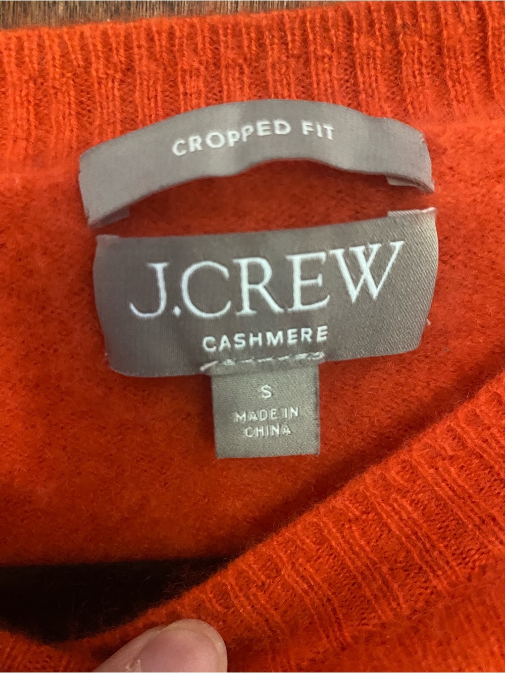J.Crew Cashmere Crop Fit Sweater - Picture 3 of 4